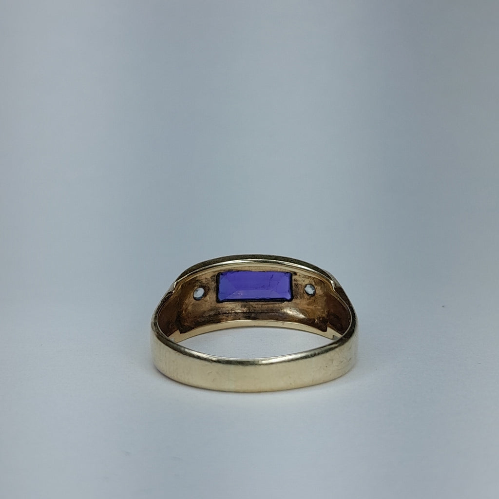 ANILLO ORO 10 K 5,20 GRMS (SEMINUEVO)