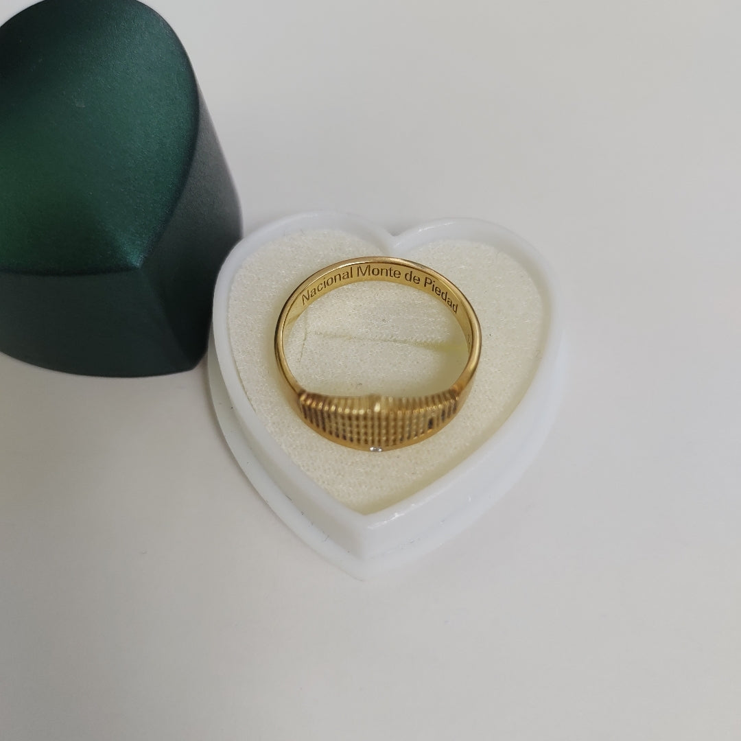 ANILLO ORO 14 K 6 GRMS (SEMINUEVO)