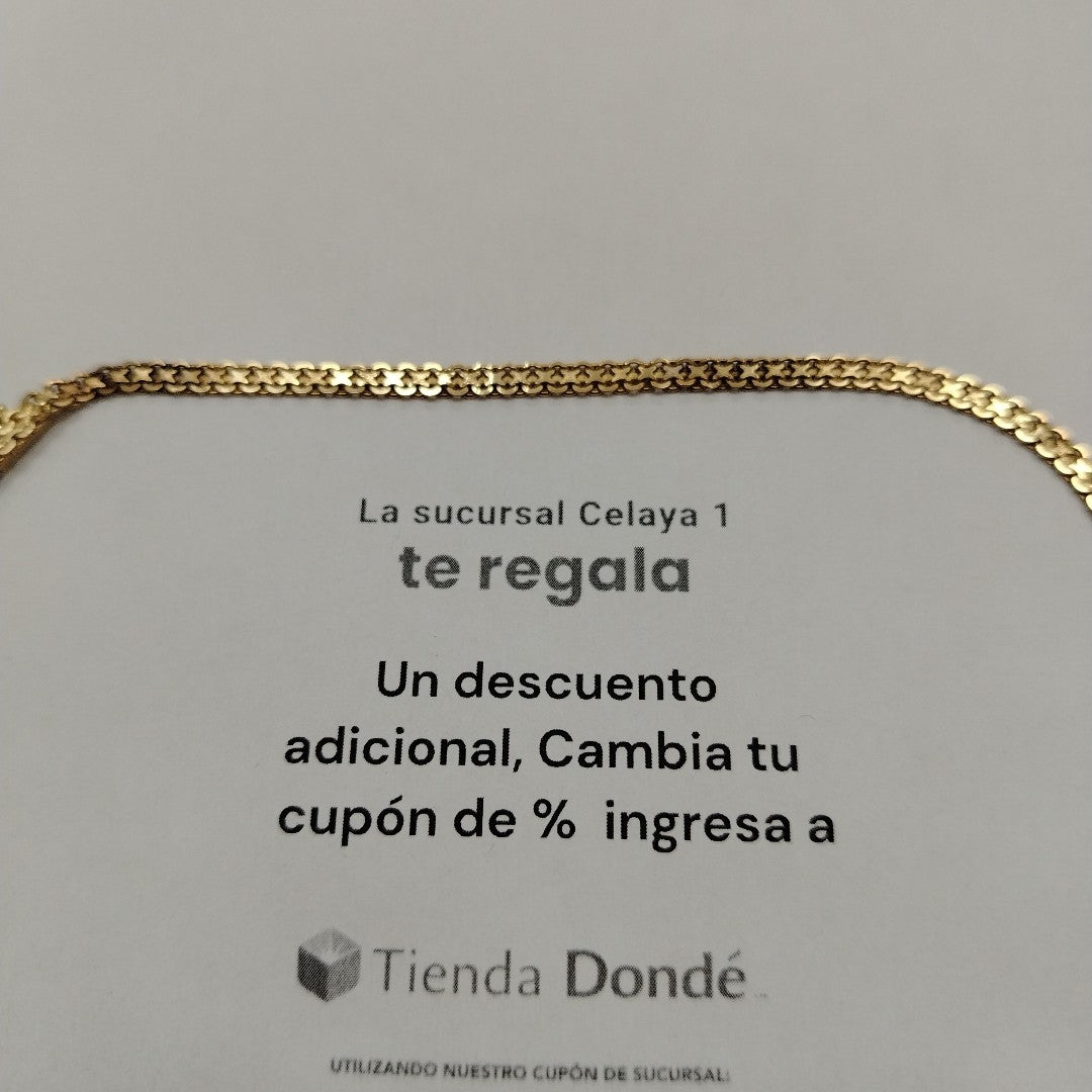CADENA ORO 14 K 13.3 GRMS (SEMINUEVO)
