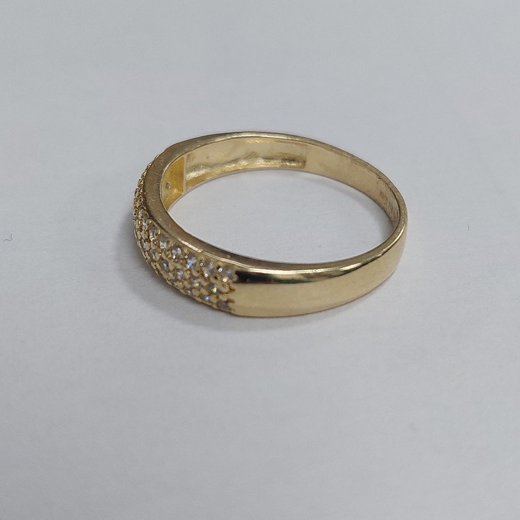 ANILLOS C/CIRCONIA ORO 10K TALLA 9 2.2 GR (NUEVO)