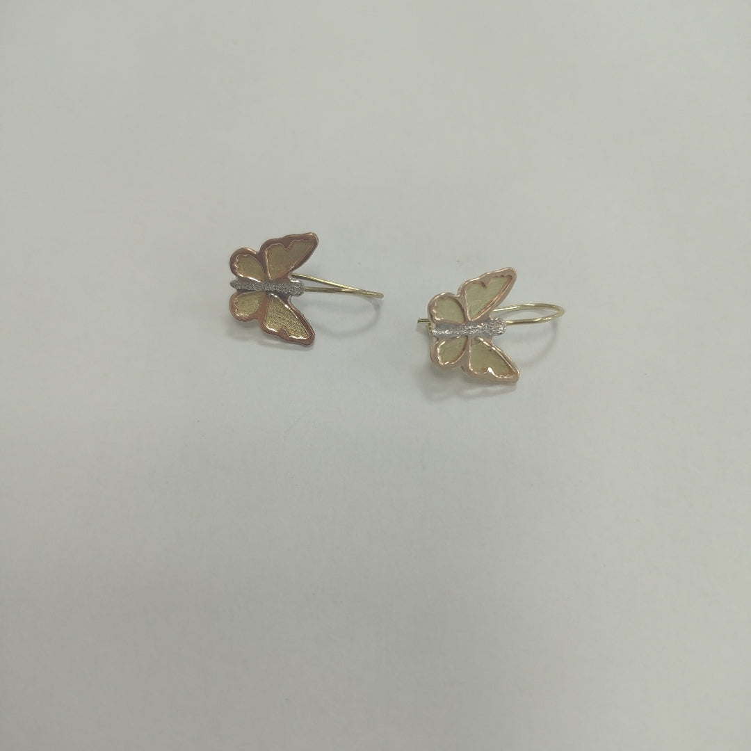 ARETES PAR ORO 10 K 1.2 GRMS (SEMINUEVO)