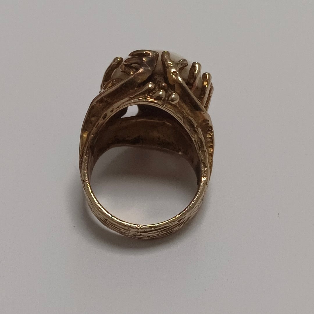 ANILLO ORO 14 K 17 GRMS (SEMINUEVO)