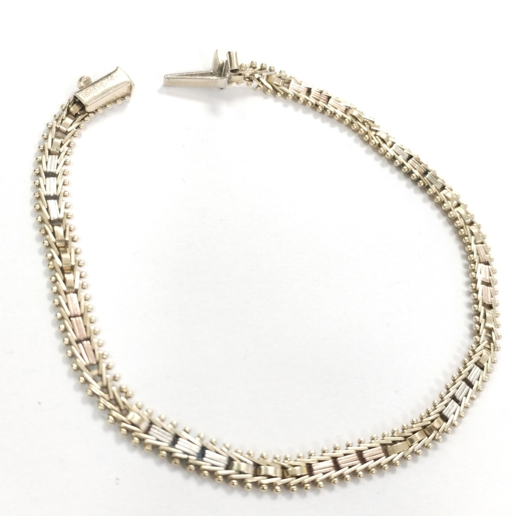 PULSERA ORO,ORO COMBINADO 10 K 5,80 GRMS (SEMINUEVO)
