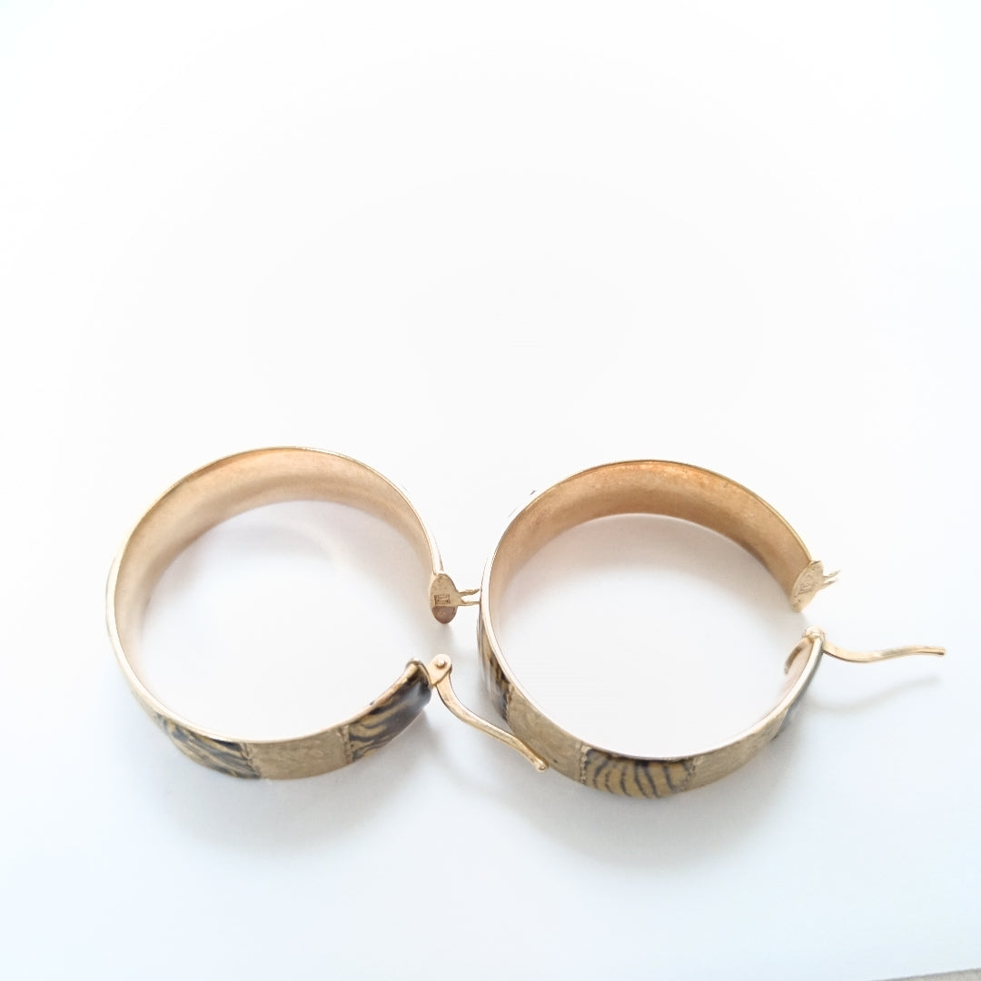 ARETES PAR ORO 10 K 4.6 GRMS (SEMINUEVO)