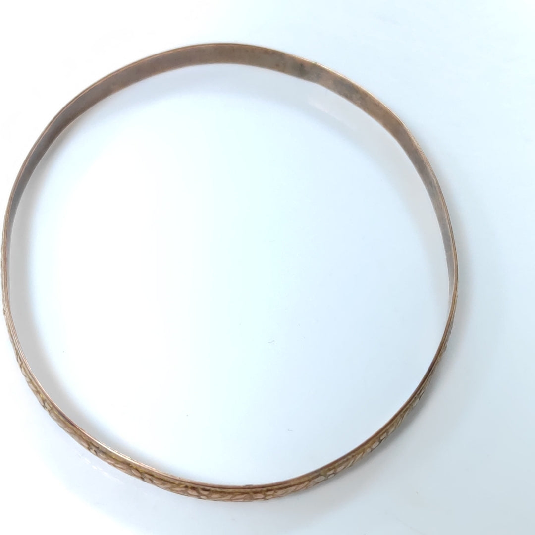PULSERA RIGIDA ORO 10 K 7,50 GRMS (SEMINUEVO)