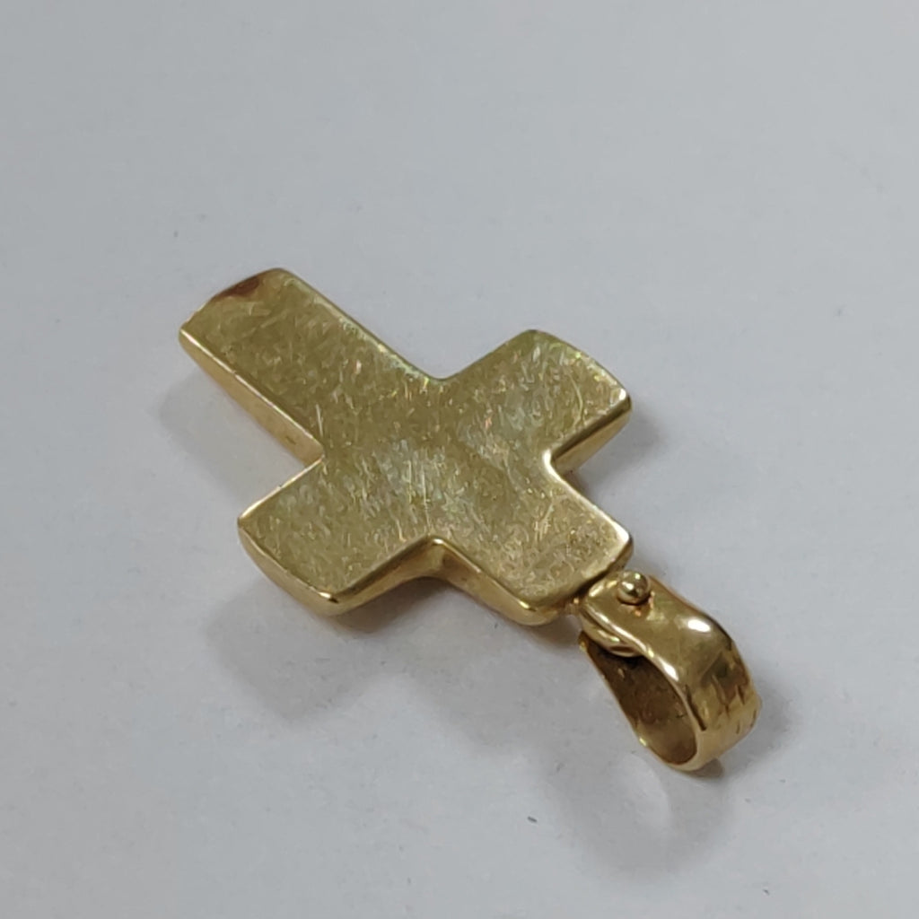CRUZ,DIJE ORO 14 K 1,60 GRMS (SEMINUEVO)