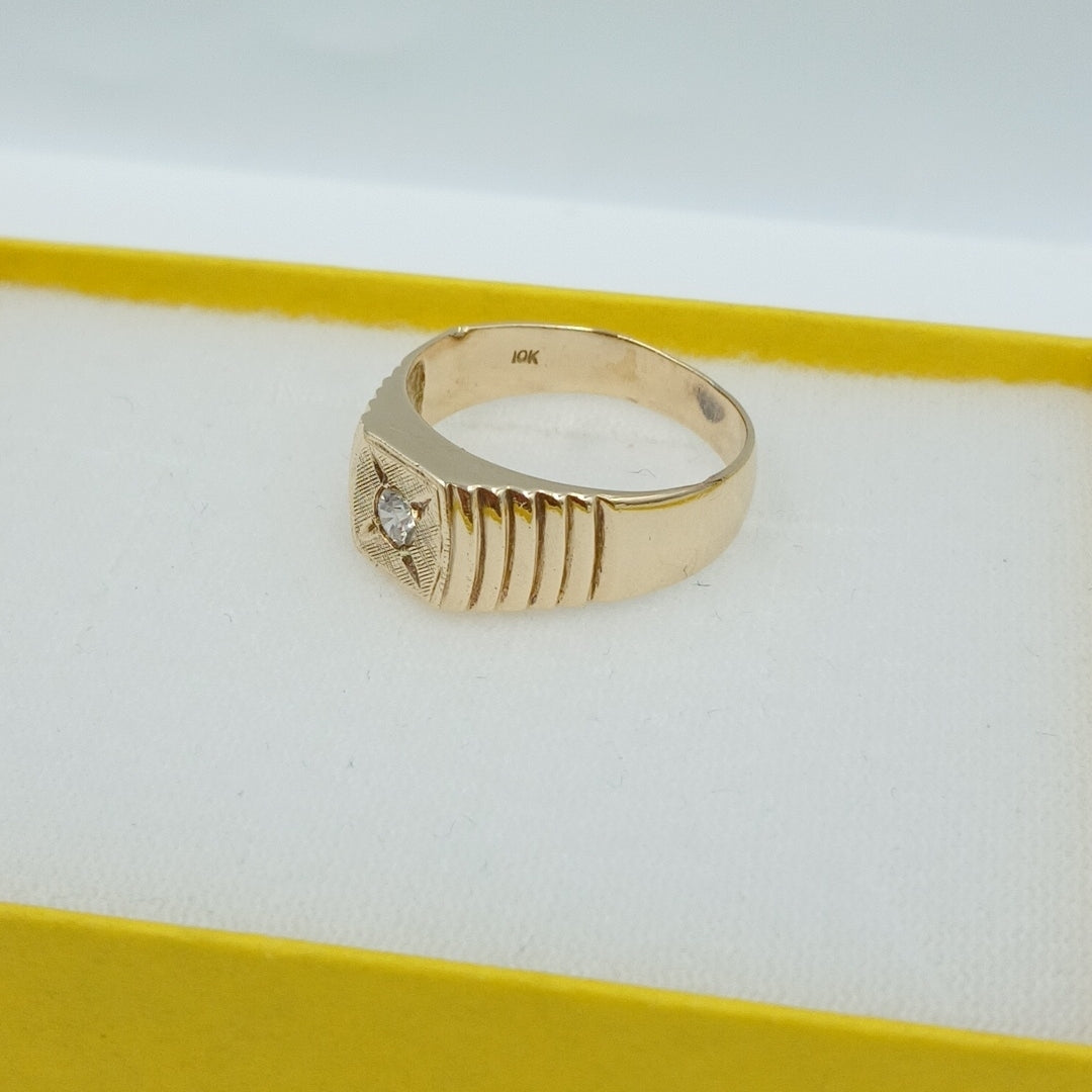ANILLO ORO 10 K 4 GRMS (SEMINUEVO)