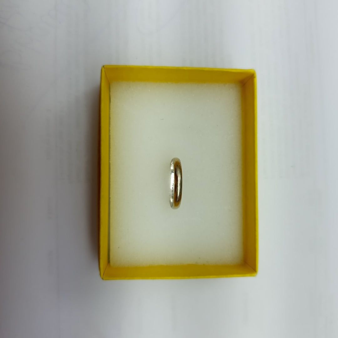 ARGOLLA ORO BLANCO 10 K 1.7 GRMS (SEMINUEVO)