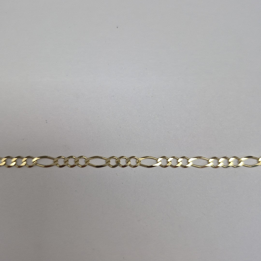 CADENAS TEJIDO 3X1 ORO 10K 55 CM 6.3 GR (NUEVO)