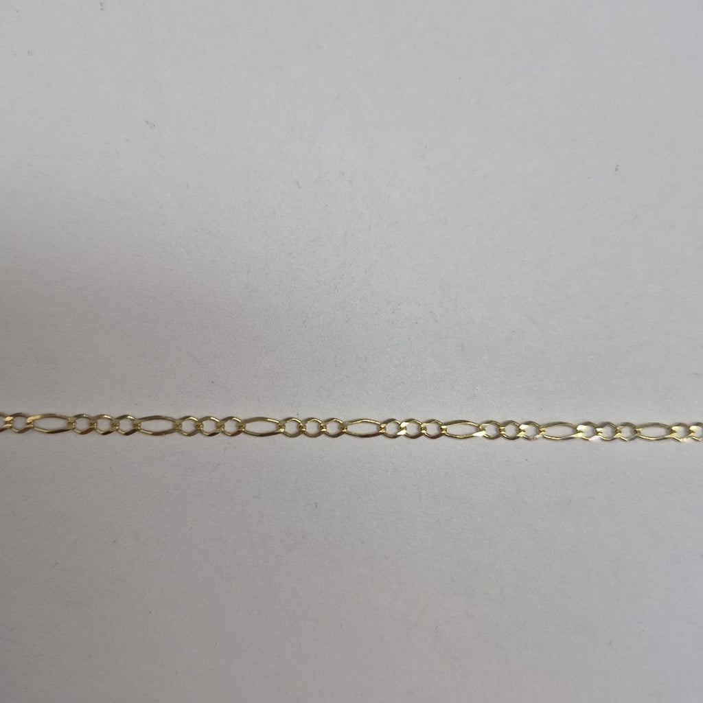CADENAS TEJIDO 3X1 ORO 10K 50 CM 2.8 GR (NUEVO)