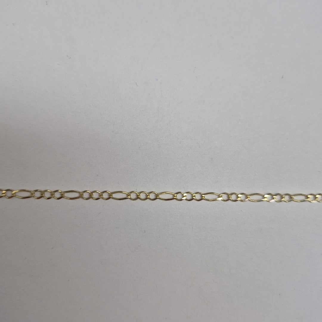 CADENAS TEJIDO 3X1 ORO 10K 50 CM 2.8 GR (NUEVO)
