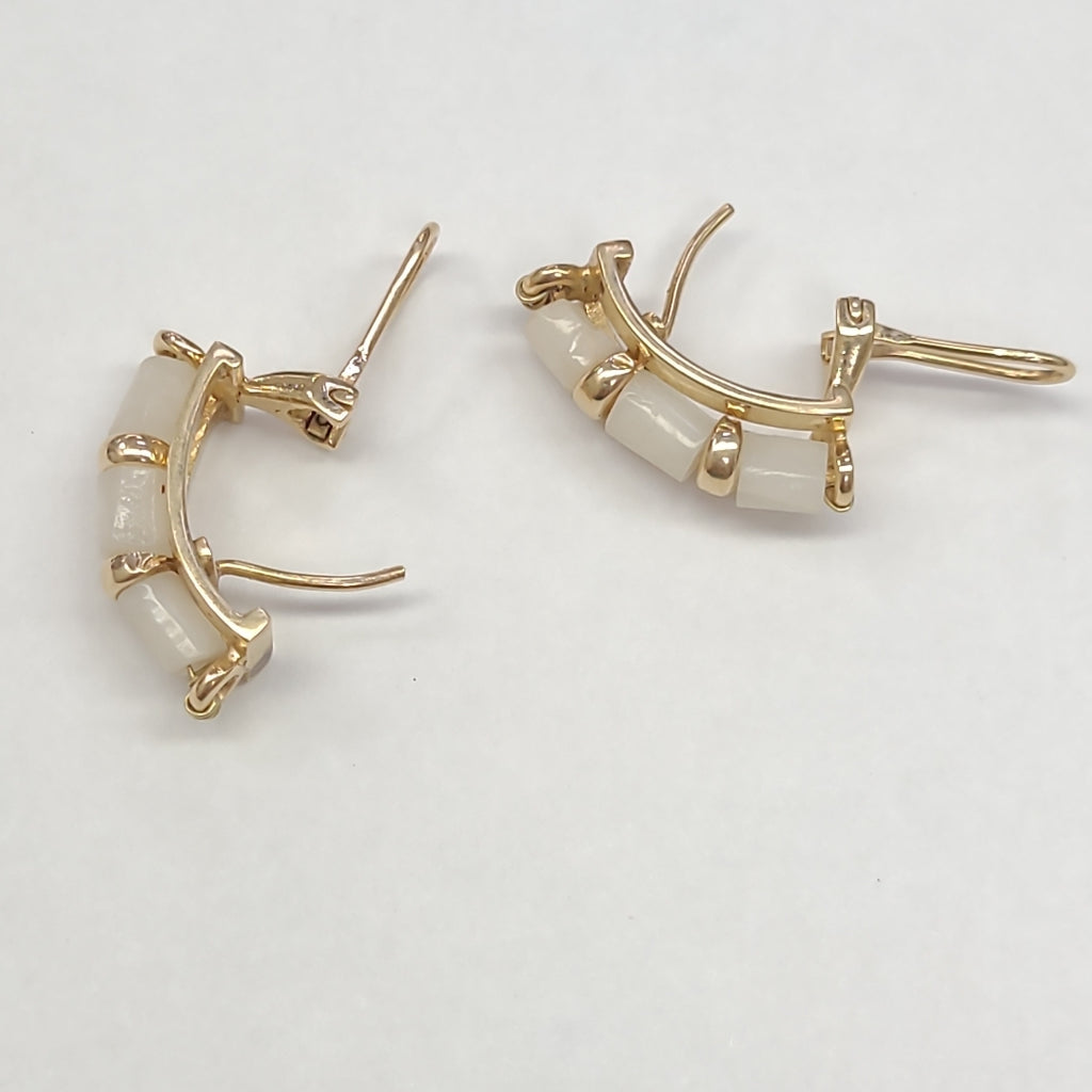 ARETES PAR ORO 14 K 5.2 GRMS (SEMINUEVO)