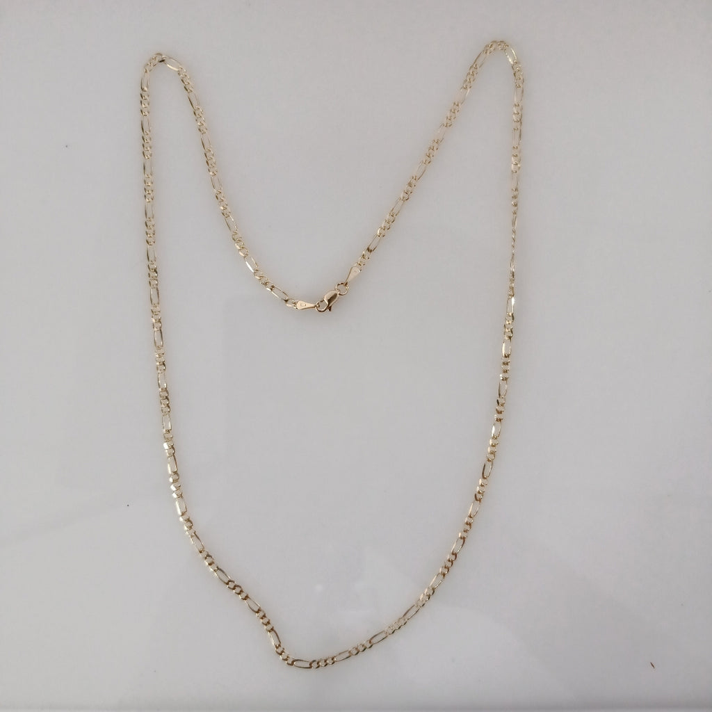 CADENAS 3X1 ORO 14K 55 CM 4.7 GR (NUEVO)