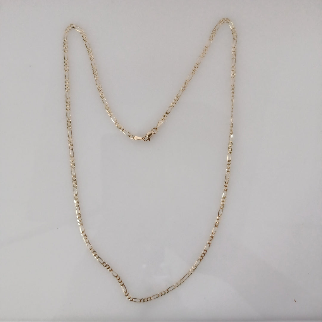 CADENAS 3X1 ORO 14K 55 CM 4.7 GR (NUEVO)