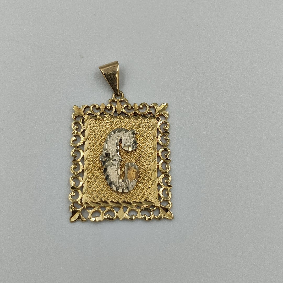 DIJE ORO,ORO COMBINADO 14 K 6,30 GRMS (SEMINUEVO)