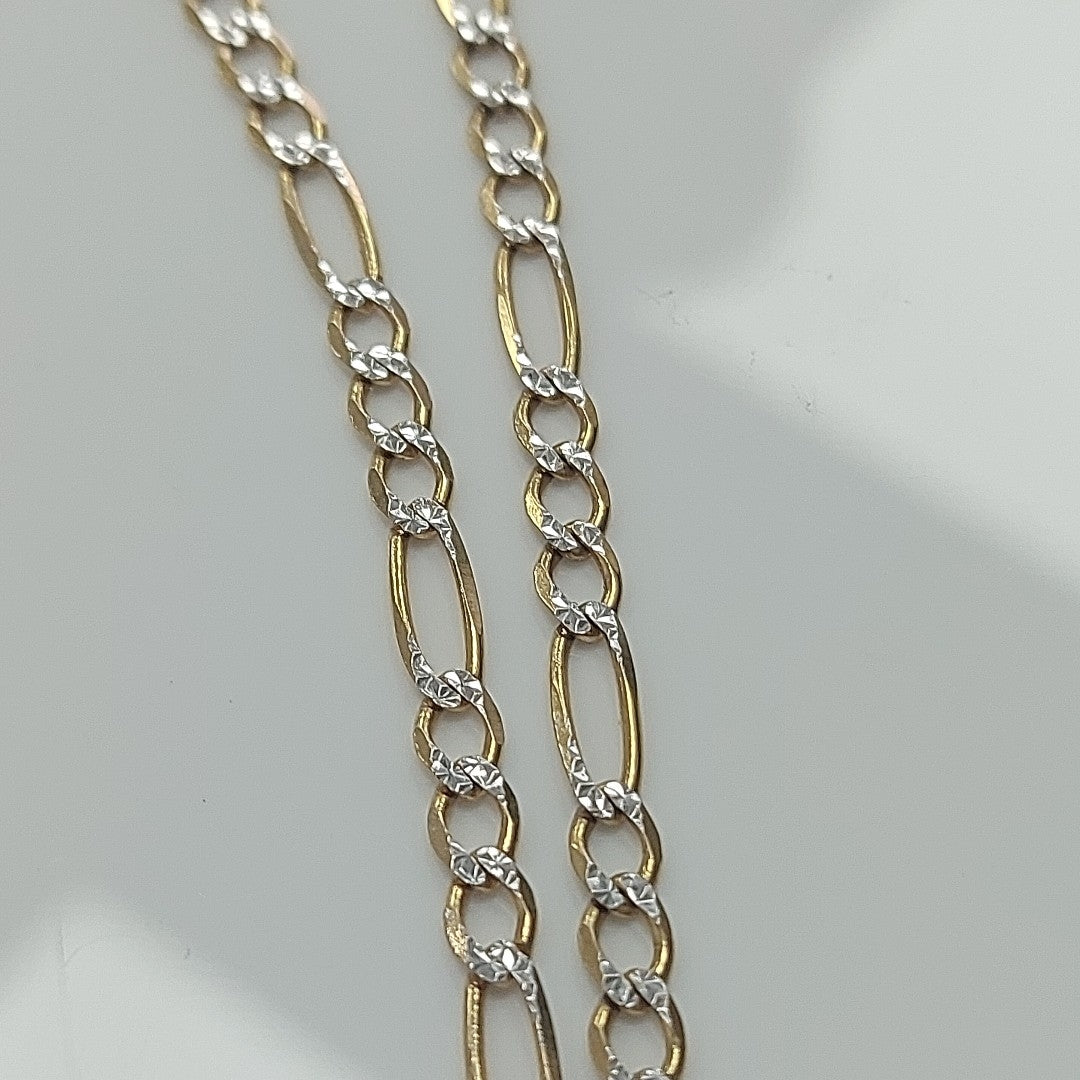 CADENA ORO, RODIADO 14 K 8.1 GRMS (SEMINUEVO)