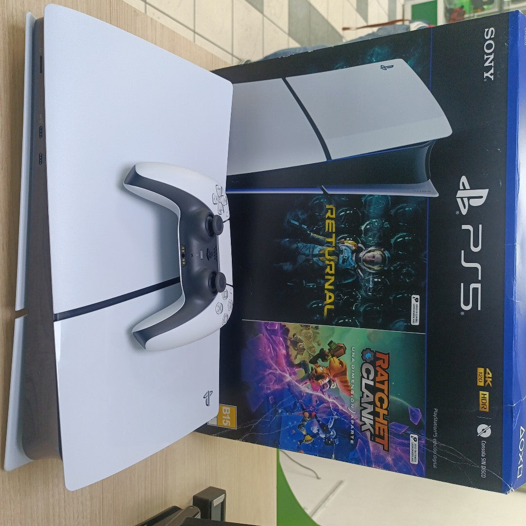 CONSOLA DE VIDEOJUEGO SONY PS5 SLIM DIGITAL 1 TB SSD (SEMINUEVO)