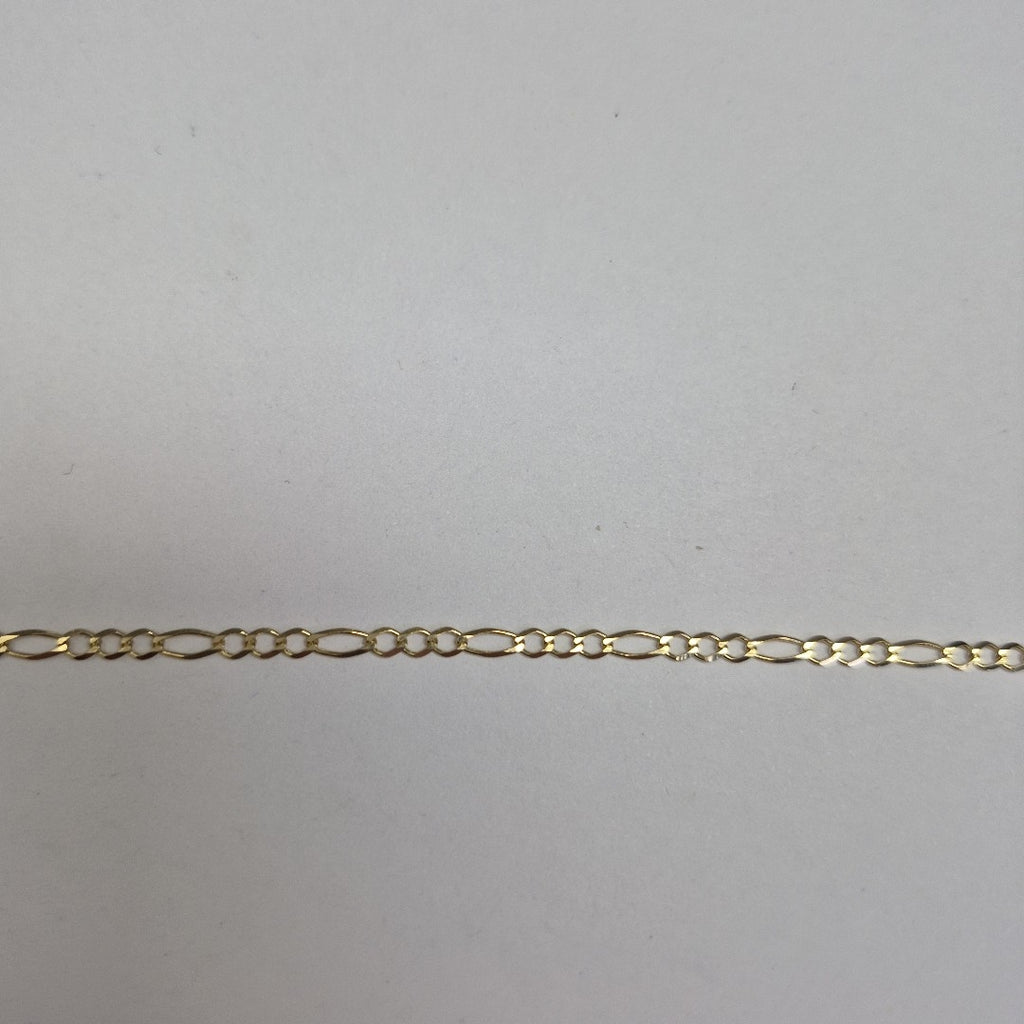 CADENAS TEJIDO 3X1 ORO 10K 60 CM 4.5 GR (NUEVO)