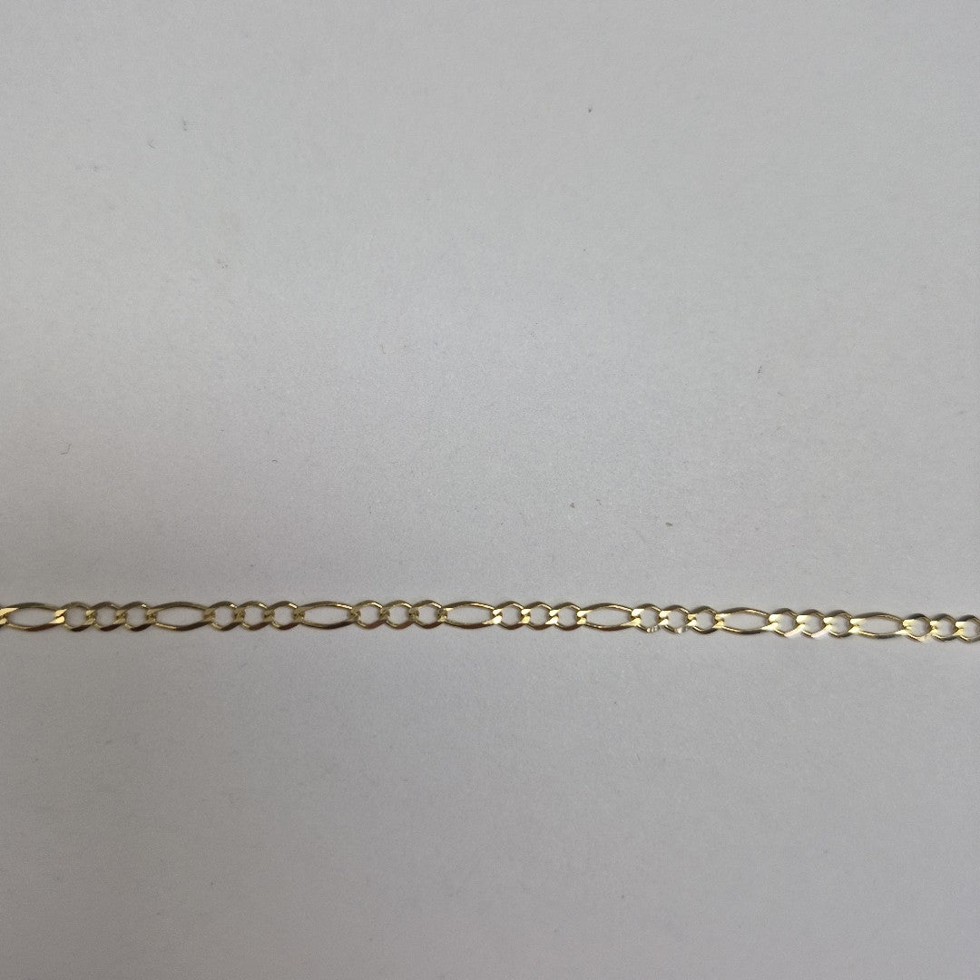 CADENAS TEJIDO 3X1 ORO 10K 60 CM 4.5 GR (NUEVO)