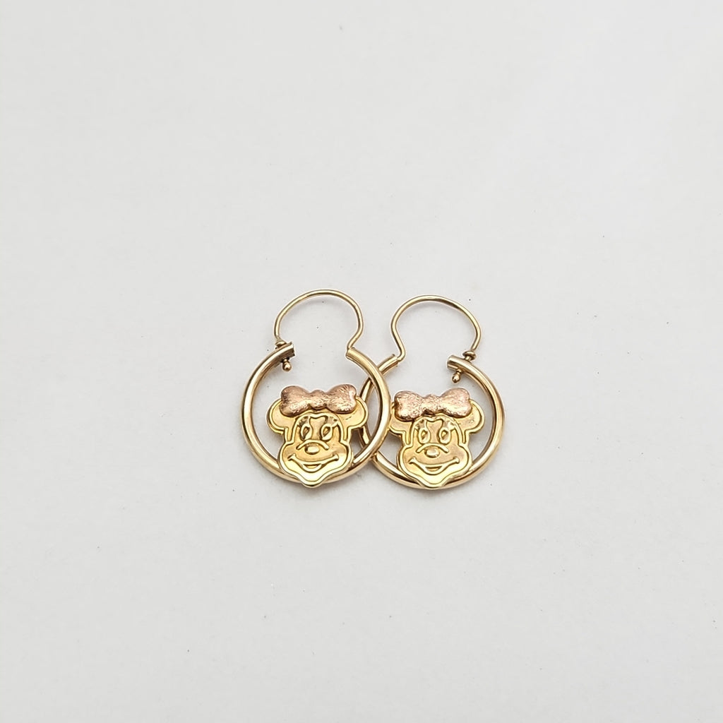 ARETES PAR ORO 10 K 2,00 GRMS (SEMINUEVO)