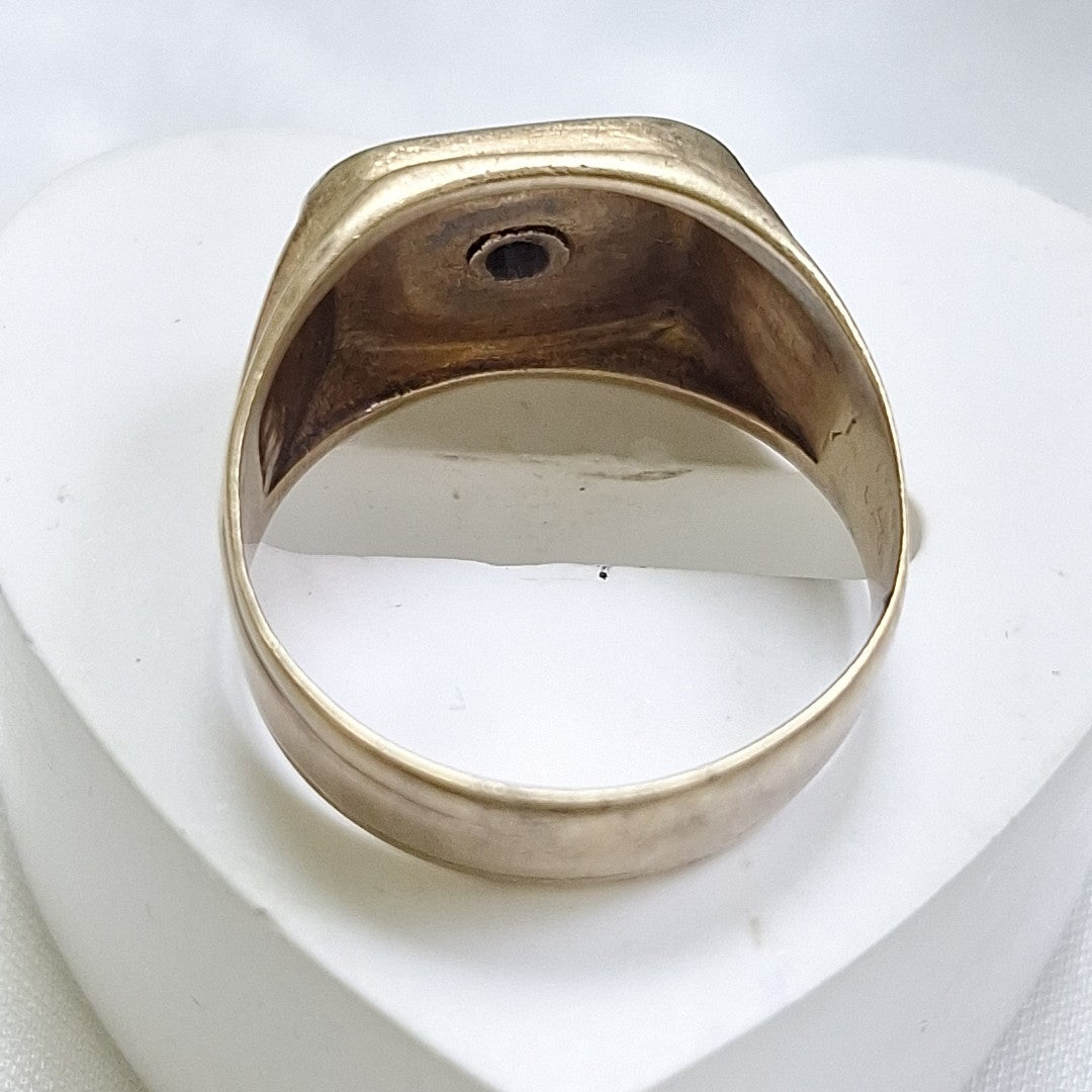 ANILLO DE GRADUACIÓN ORO 8 K 5,80 GRMS (SEMINUEVO)