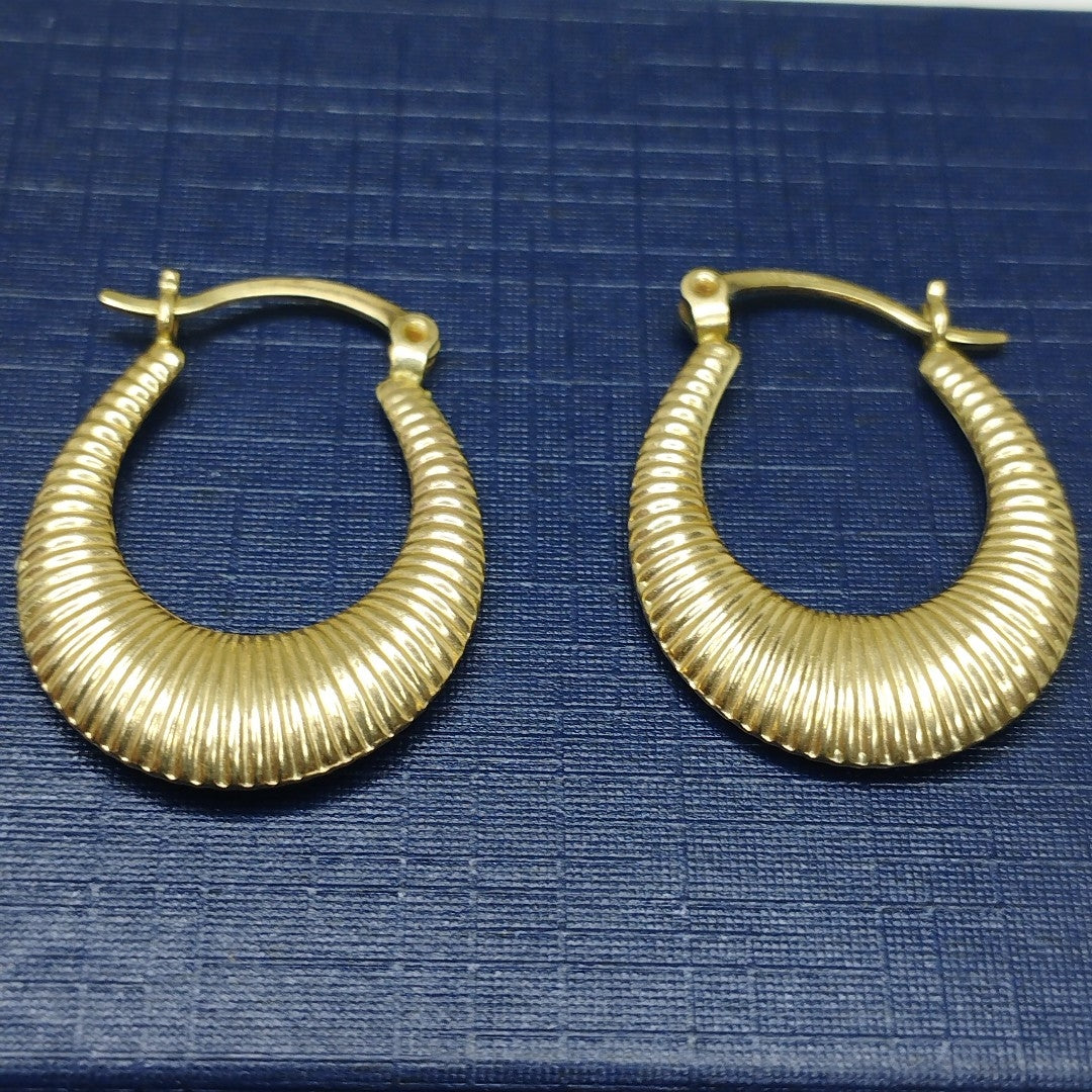 ARRACADAS PAR ORO 14 K 2 GRMS (SEMINUEVO)