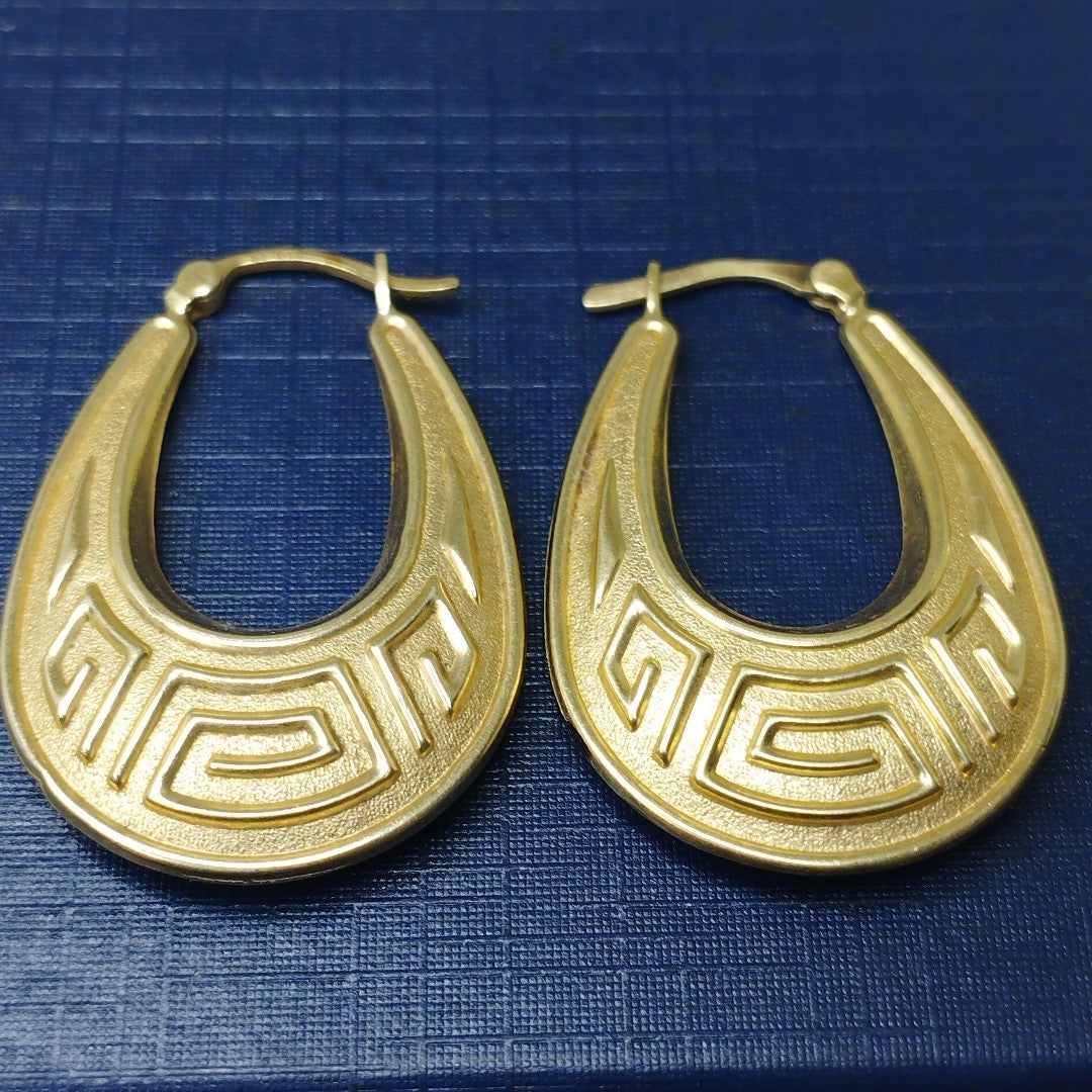 ARRACADAS PAR ORO 14 K 3.2 GRMS (SEMINUEVO)