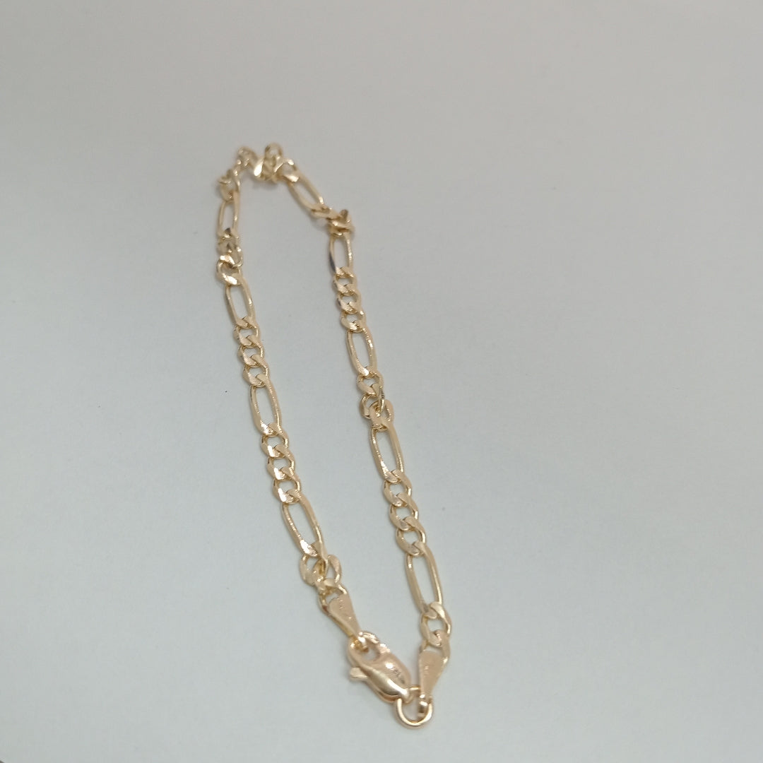 PULSERAS 3X1 ORO 14K 18 CM 2.9 GR (NUEVO)