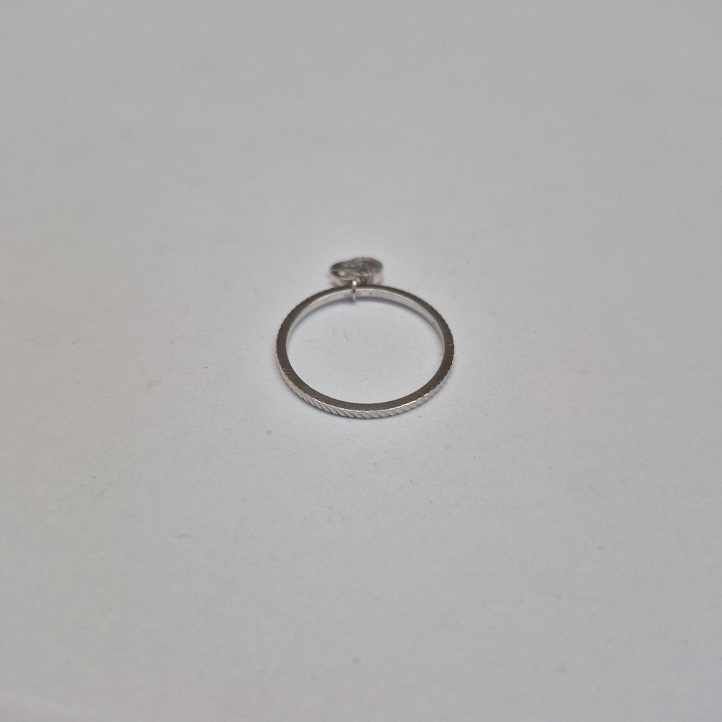 ANILLITO ORO BLANCO 18 K 1,90 GRMS (SEMINUEVO)