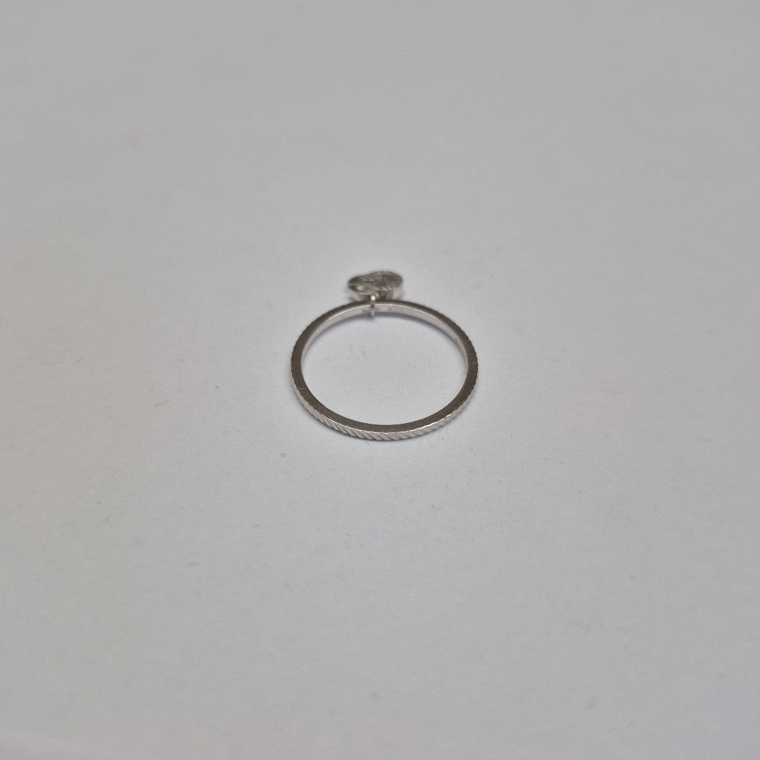 ANILLITO ORO BLANCO 18 K 1,90 GRMS (SEMINUEVO)