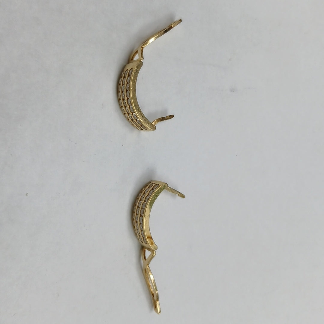 ARETES PAR ORO 14 K 7 GRMS (SEMINUEVO)