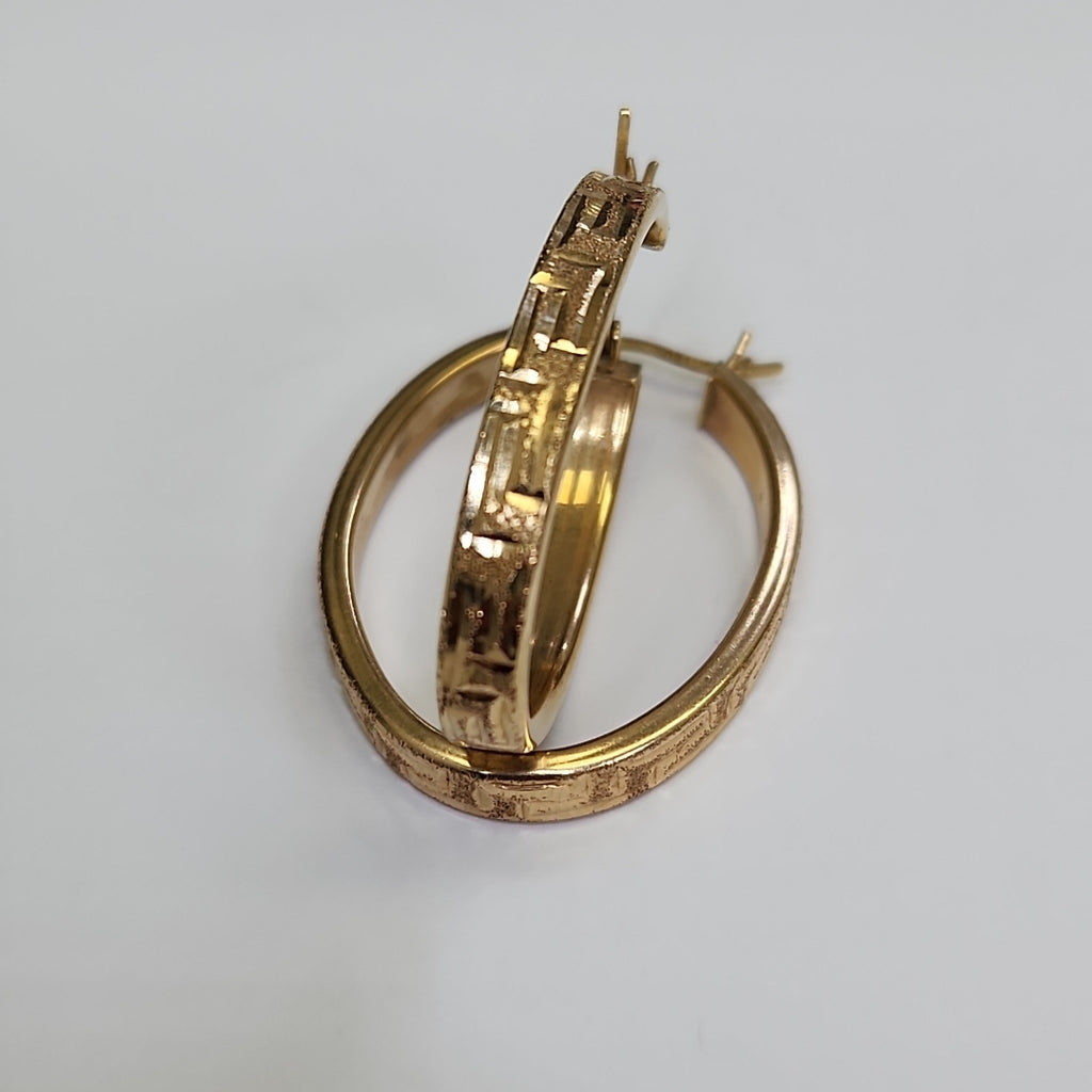 ARRACADAS PAR ORO 14 K 4 GRMS (SEMINUEVO)