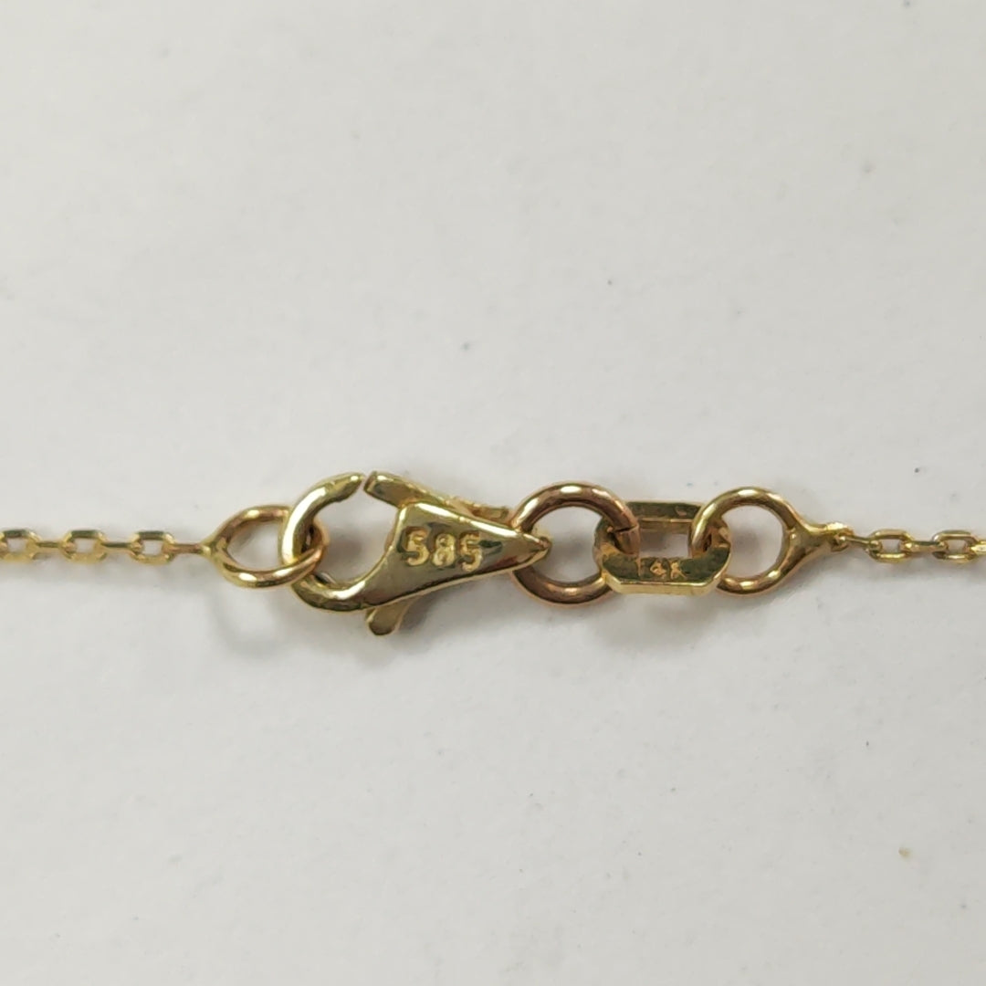 CADENA ORO 14 K 1.7 GRMS (SEMINUEVO)