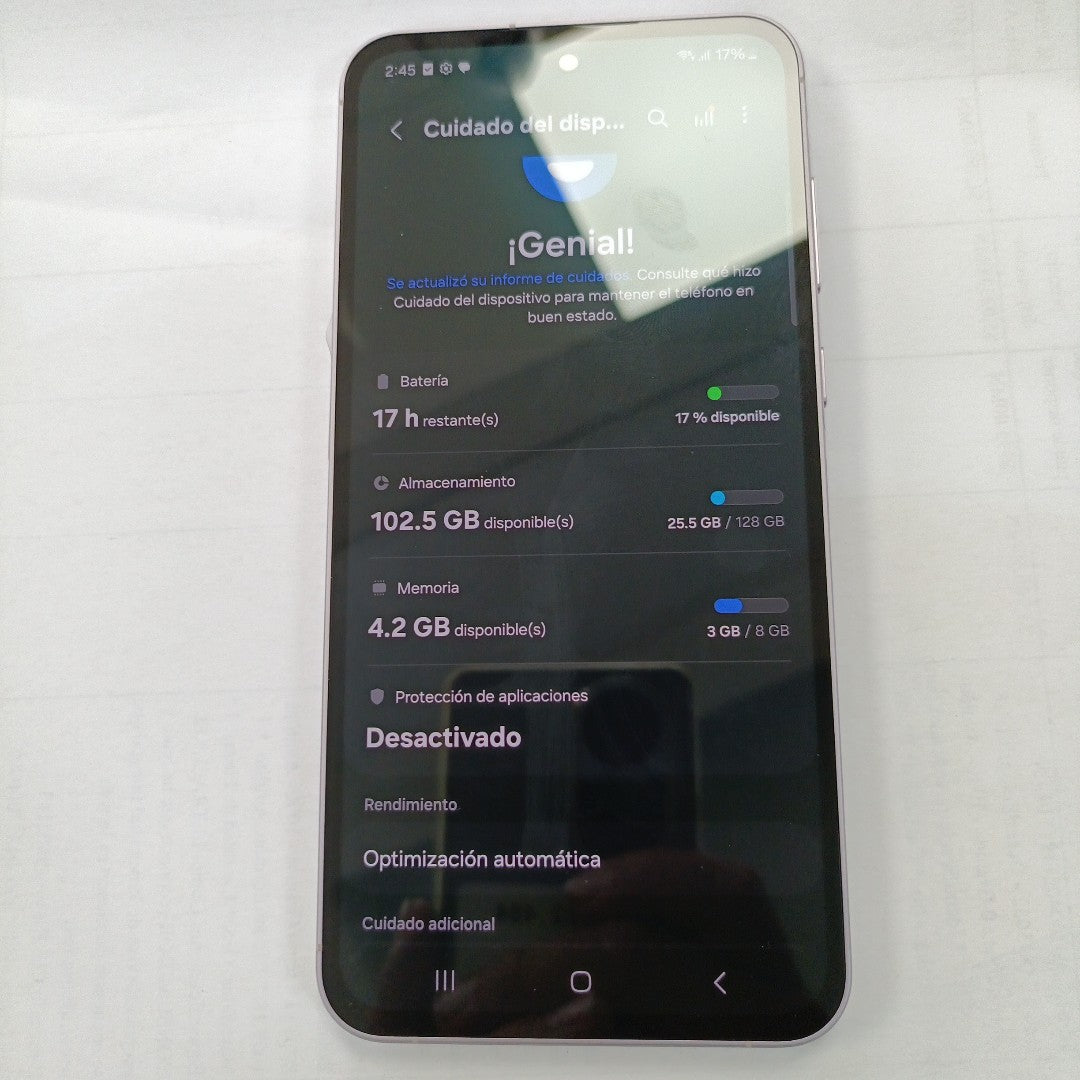 CELULAR SAMSUNG GALAXY A55 5G SM-A556E (2024) 128 GB 8 GB RAM (SEMINUEVO)