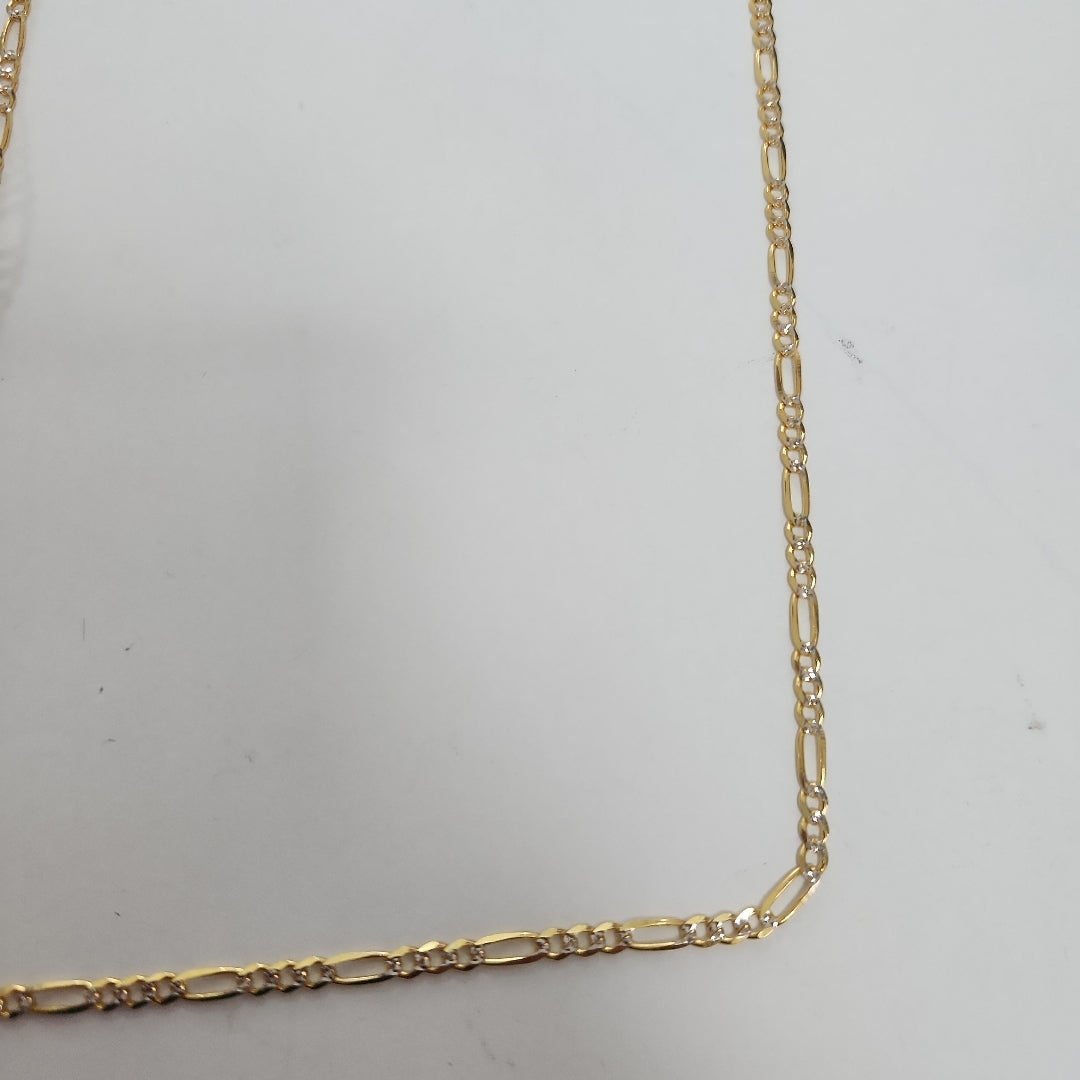 CADENAS 3X1 DIAMANTADA ORO 14K 55 CM 8.6 GR (NUEVO)