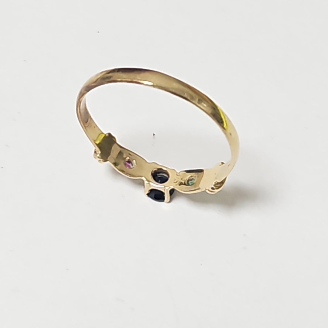ANILLO ORO 10 K 1,40 GRMS (SEMINUEVO)