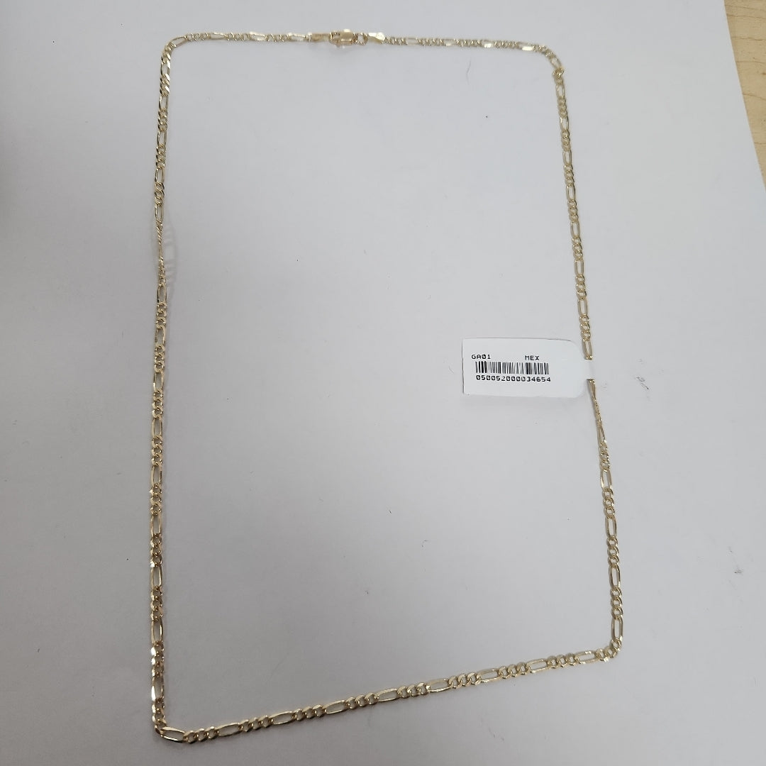 CADENAS 3X1 ORO 14K 55 CM 5.2 GR (NUEVO)