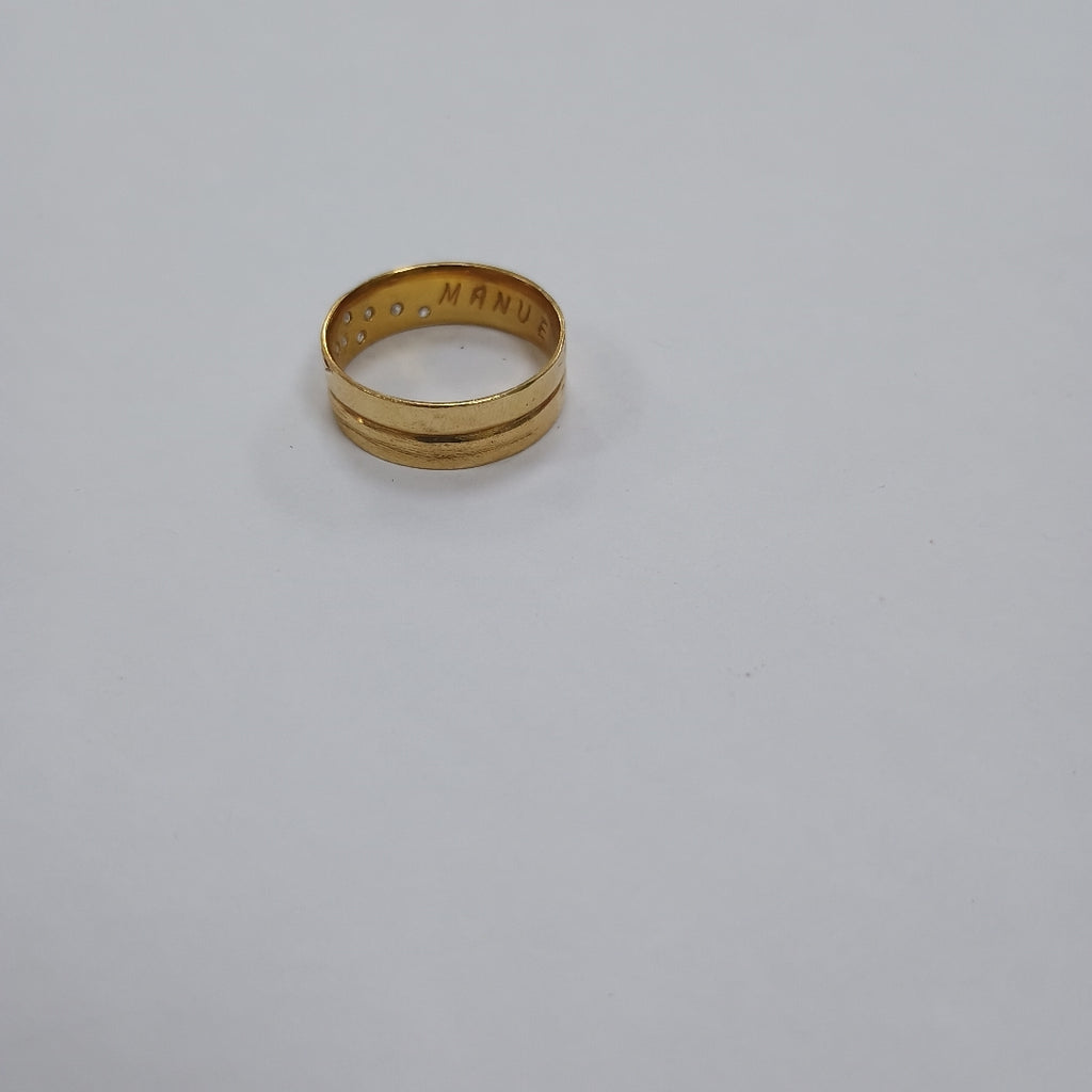 ARGOLLA ORO 14 K 3.9 GRMS (SEMINUEVO)