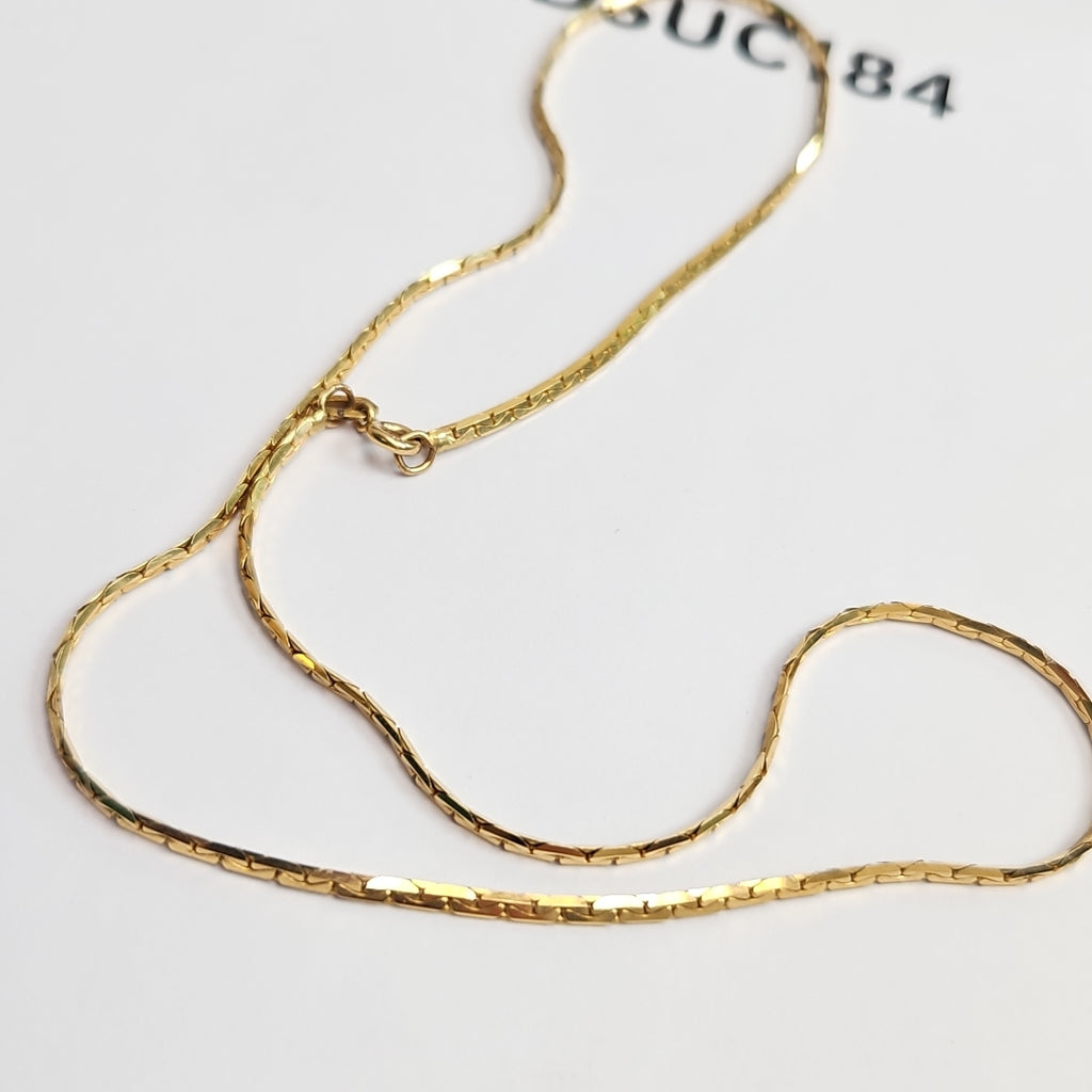 GARGANTILLA ORO 14 K 9,10 GRMS (SEMINUEVO)
