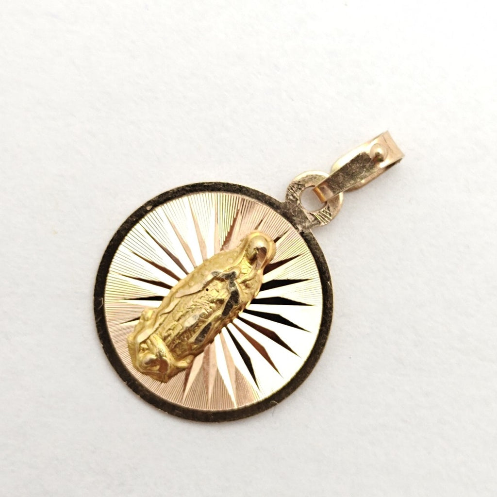 MEDALLA RELIGIOSA ORO 14 K 1,40 GRMS (SEMINUEVO)