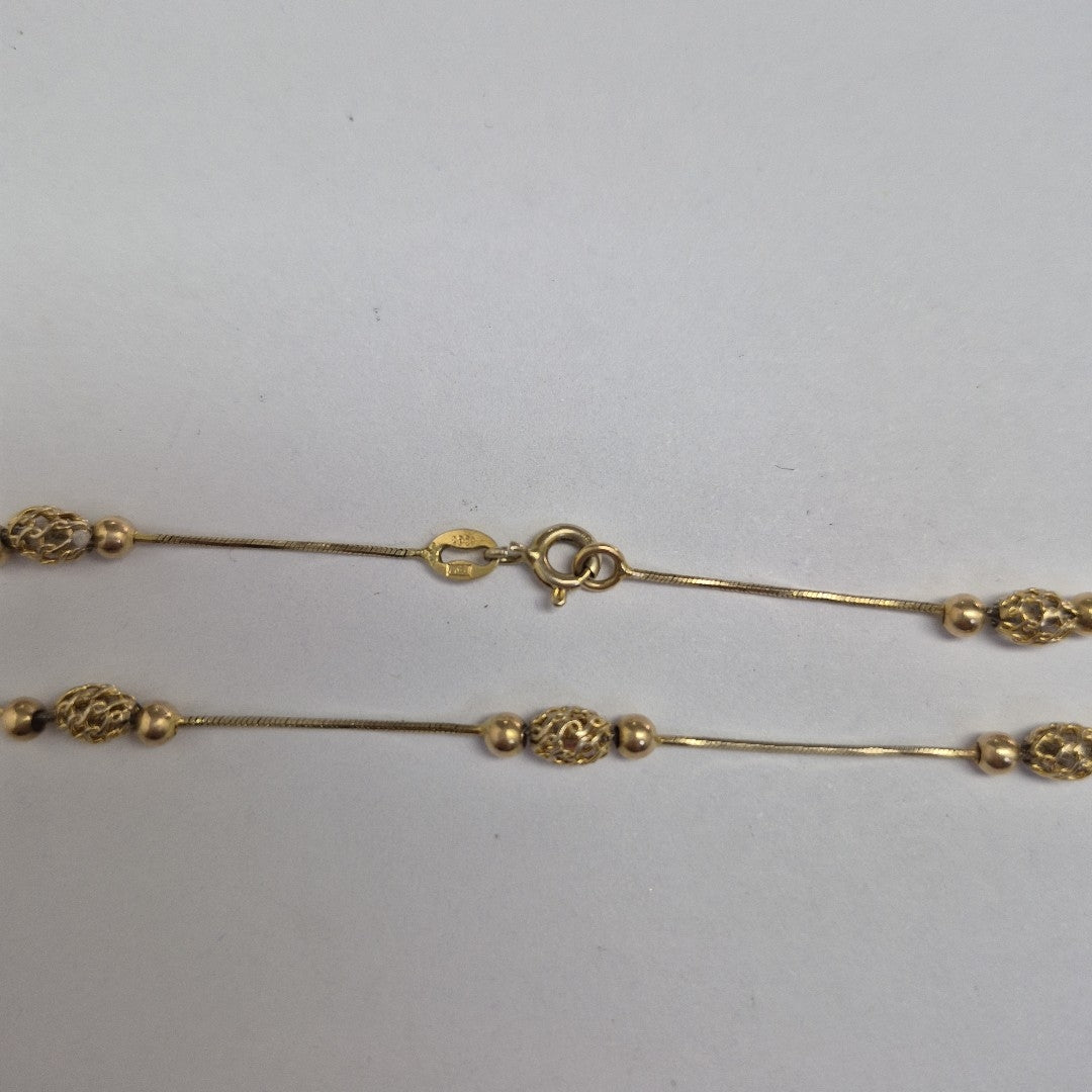 PULSERA ORO 14 K 2,40 GRMS (SEMINUEVO)
