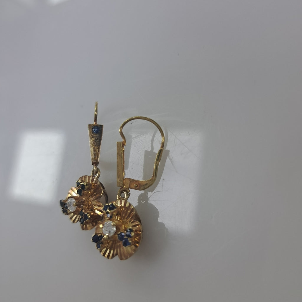 ARETES PAR ORO 8 K 4,70 GRMS (SEMINUEVO)