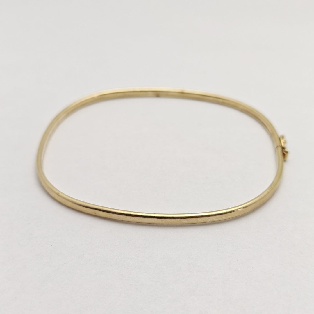 PULSERA RIGIDA ORO 14 K 3,60 GRMS (SEMINUEVO)