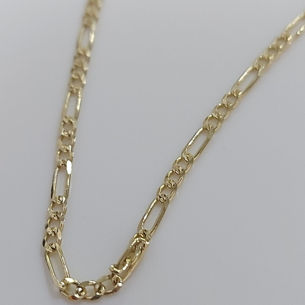 PULSERAS 3X1 ORO 14K 18 CM 1.6 GR (NUEVO)
