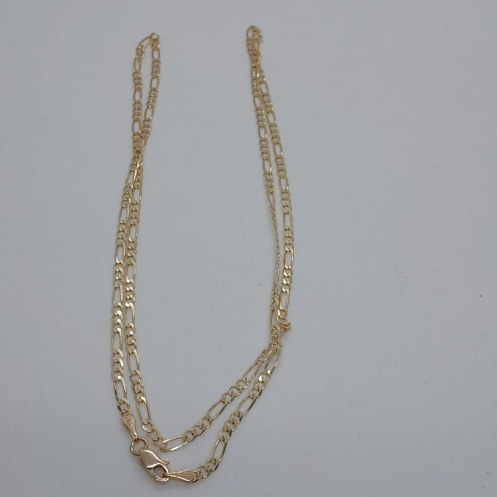 CADENAS 3X1 ORO 14K 55 CM 4.6 GR (NUEVO)