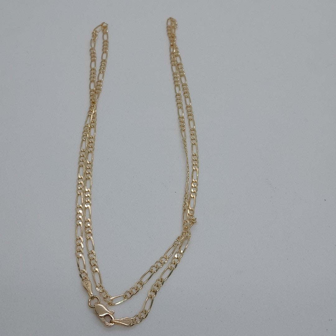 CADENAS 3X1 ORO 14K 55 CM 4.6 GR (NUEVO)