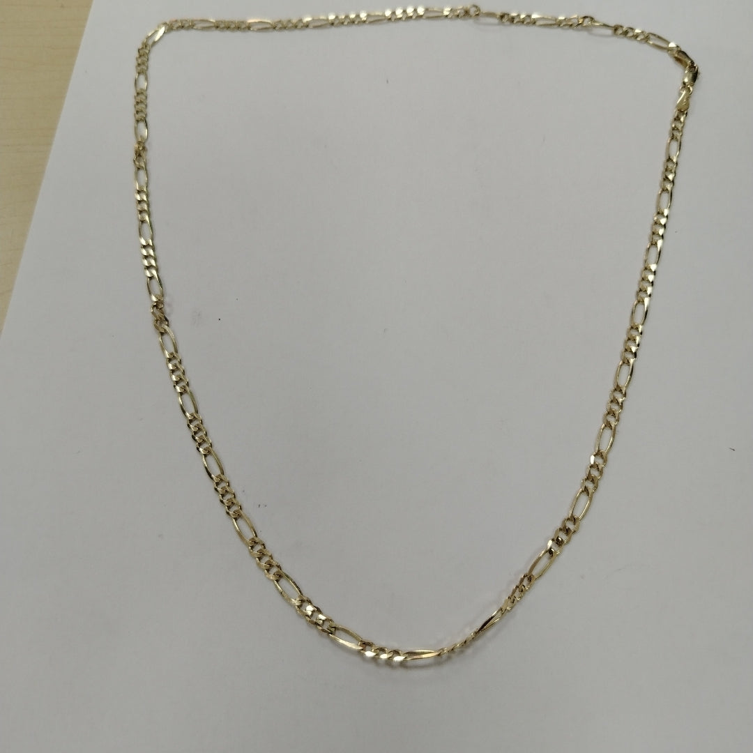 CADENA TEJIDO 3X1 12.8G 60 CM (NUEVO)