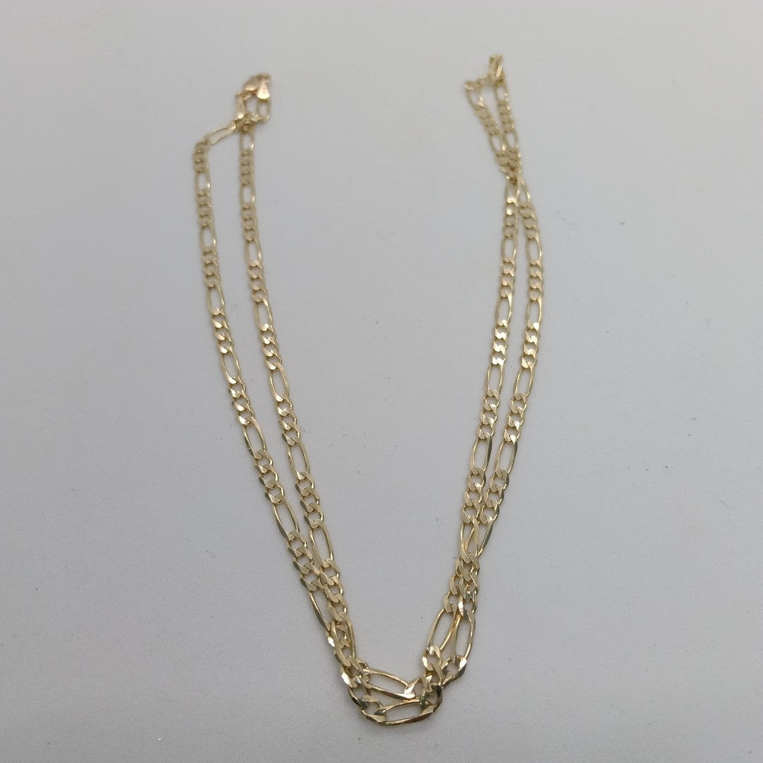 CADENAS 3X1 ORO 14K 60 CM 8.9 GR (NUEVO)