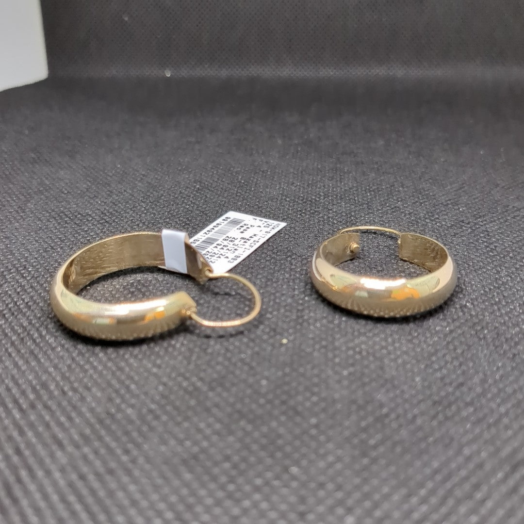 ARRACADAS PAR ORO 10 K 3.1 GRMS (SEMINUEVO)