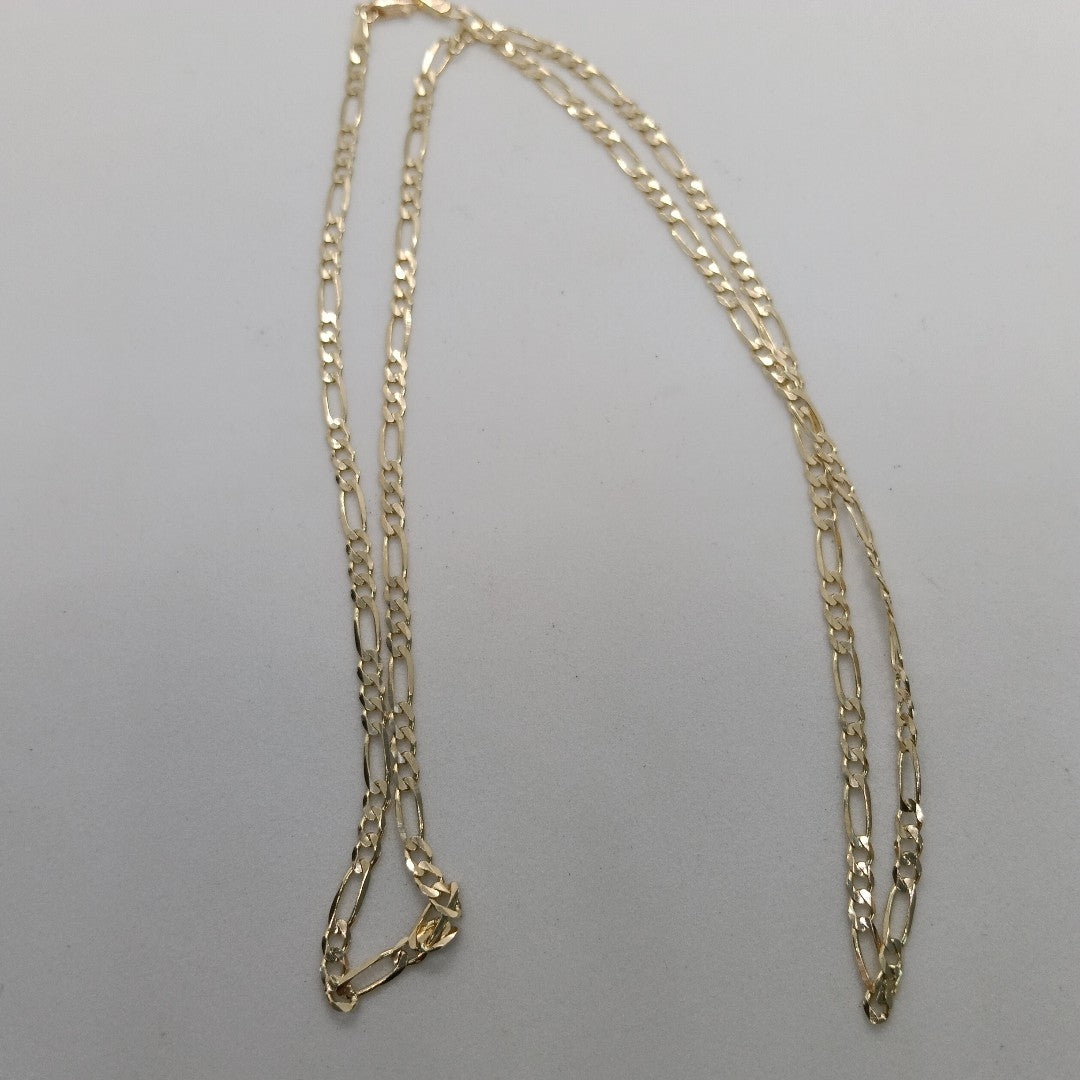 CADENAS 3X1 ORO 14K 60 CM 8 GR (NUEVO)